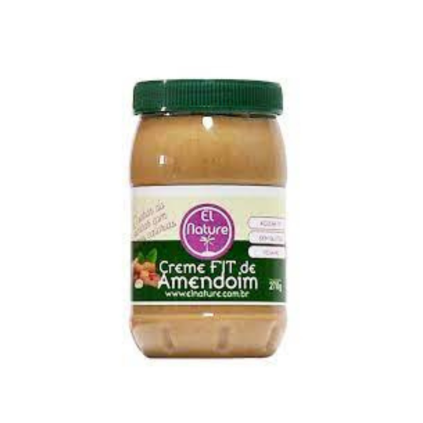 Creme fit de amendoim El Nature 270g
