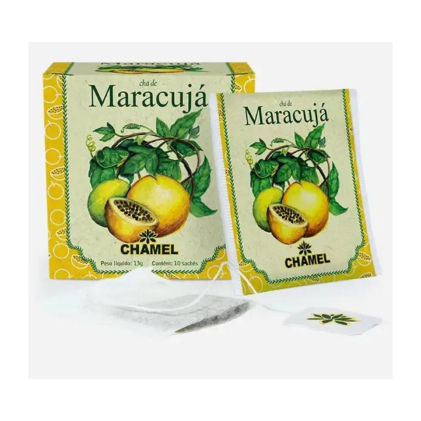 Chá de maracujá Chamel 13g - 10 sachês