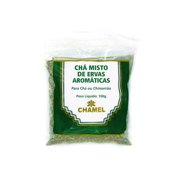 Chá misto de ervas aromática (chá ou chimarrão) Chamel 100G