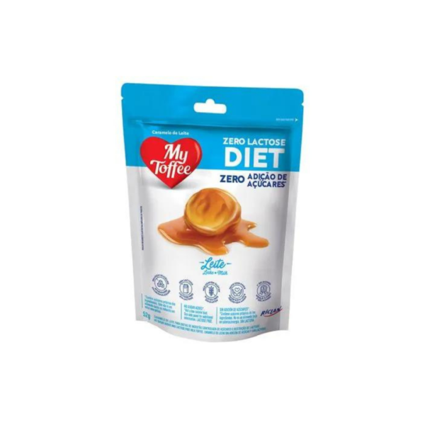 Bala de leite zero lactose diet My Toffee 52g