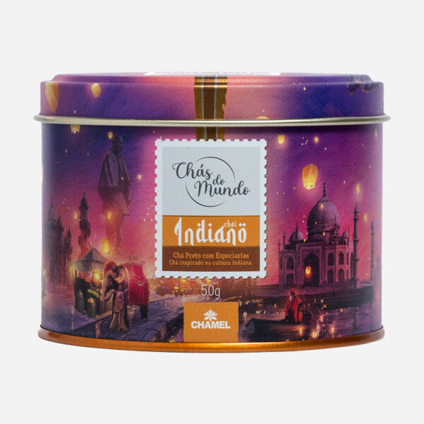 Chá indiano de chá preto e especiarias Chamel 50g