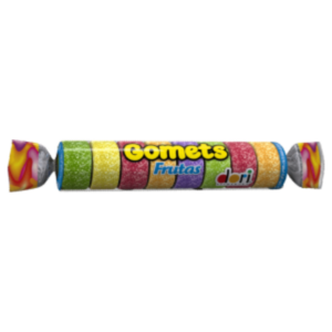 Bala de goma sabor frutas Gomets Dori 32g