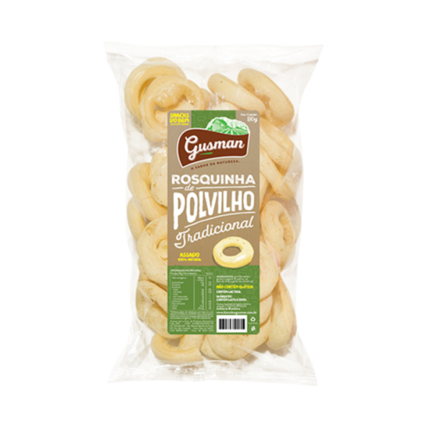 Biscoito de polvilho tradicional Gusman 70g