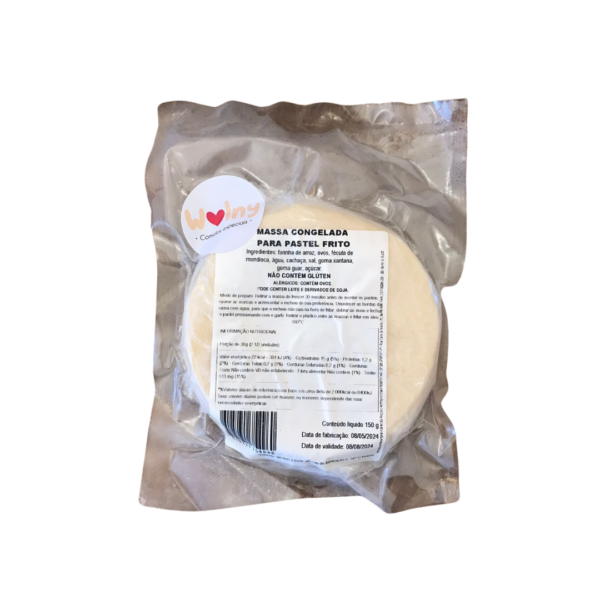 Massa para pastel frito congelado Wolny 240g