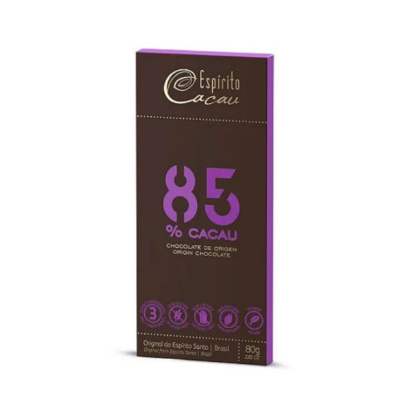 Chocolate 85% caca Espirito Cacau