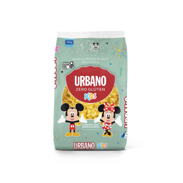 Macarrão personagens Urbano Kids 500g