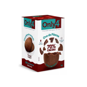 Ovo de páscoa 70% cacau Only4 160g