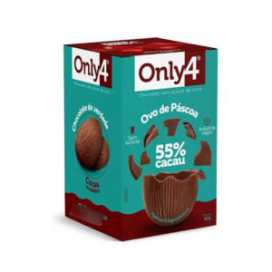 Ovo de páscoa 55% cacau Only4 160g