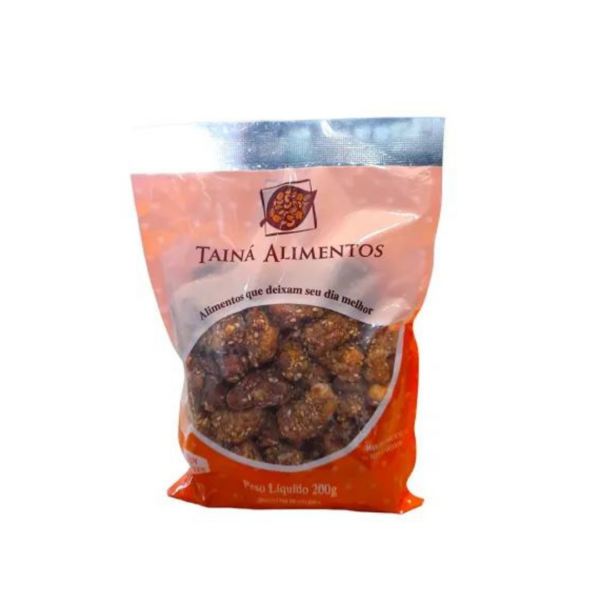 Castanha de caju caramelizada com gergelim Tainá 200g