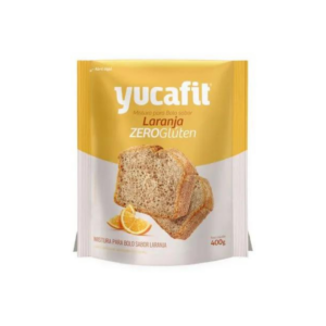 Mistura para bolo de laranja Yucafit Rocha 400g