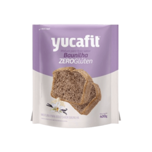 Mistura para bolo de baunilha Rocha Yucafit 400g