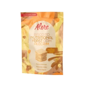 Biscoito nutricional yeast com elecrim Alere 70g