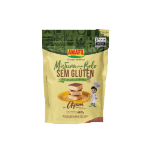 Mistura para bolo de aipim Amafil 400g