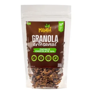 Granola cacau e chocolate 70% Mahgá 200g