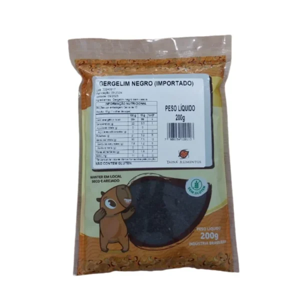 Gergelim negro Tainá 200g