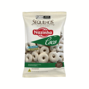 Sequilhos sabor coco Nazinha 300g