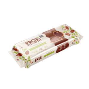 Biscoito Kroki sabor chocolate meio amargo Donna Asta 125g