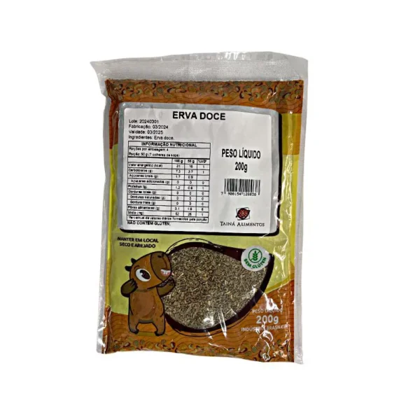 Erva doce Tainá 200g