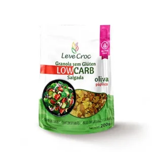 Granola salgada oliva e páprica Leve Crock 200g
