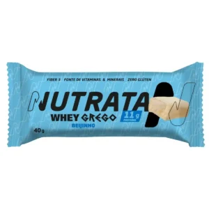 barra de proteína whey grego beijinho Nutrata 40g