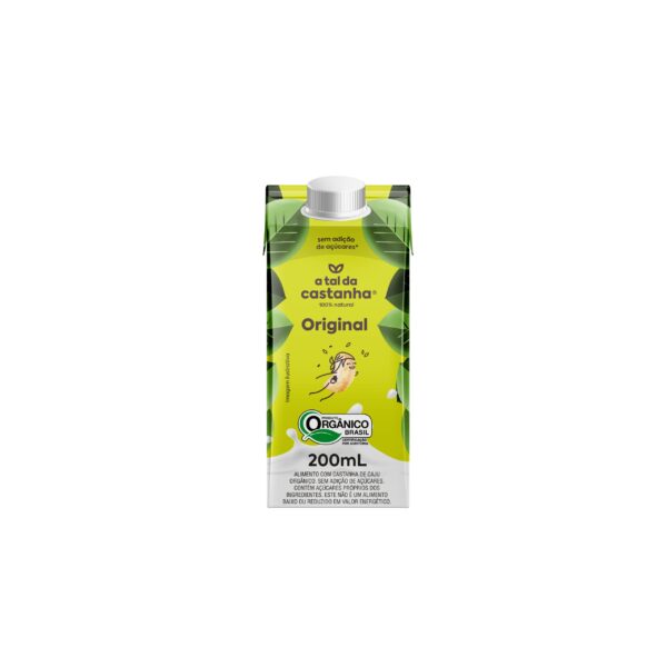Bebida vegetal original A Tal da Castanha 200ml