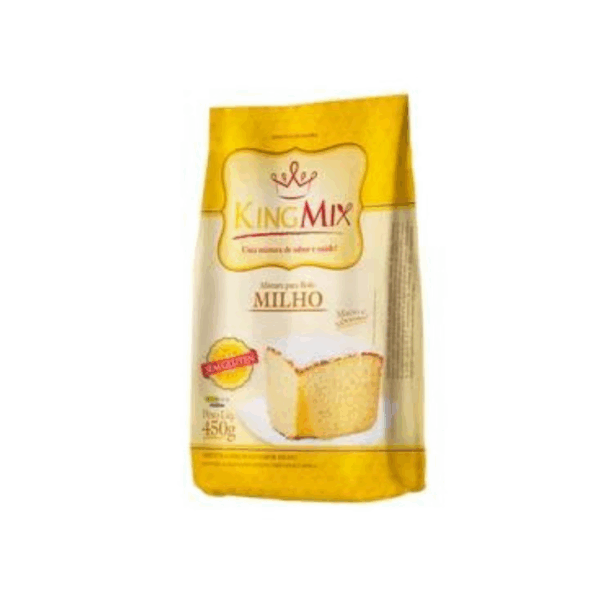 Mistura para bolo de milho King Mix 450g