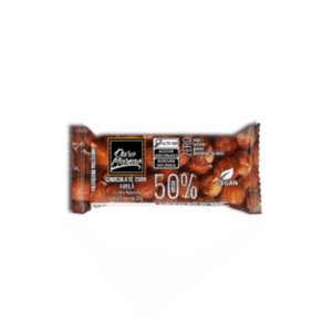 Chocolate com avelã 50% cacau Ouro Moreno 20g
