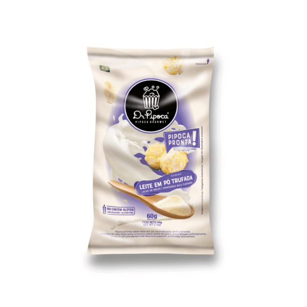Pipoca sabor leite ninho trufada Dr. Pipoca 60g