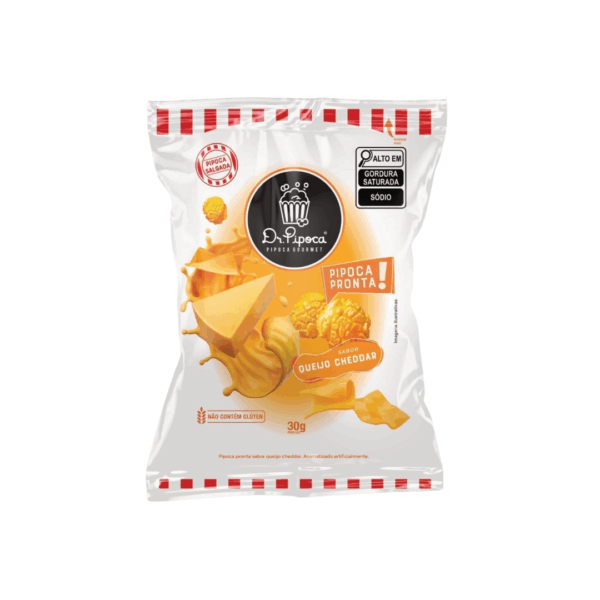 Pipoca sabor queijo cheddar Dr. Pipoca 60g