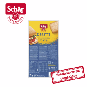 Pão tipo ciabatta Dr. Schar 200g