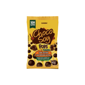 Pops flocos de arroz cobertos com chocolate Choco Soy 40g