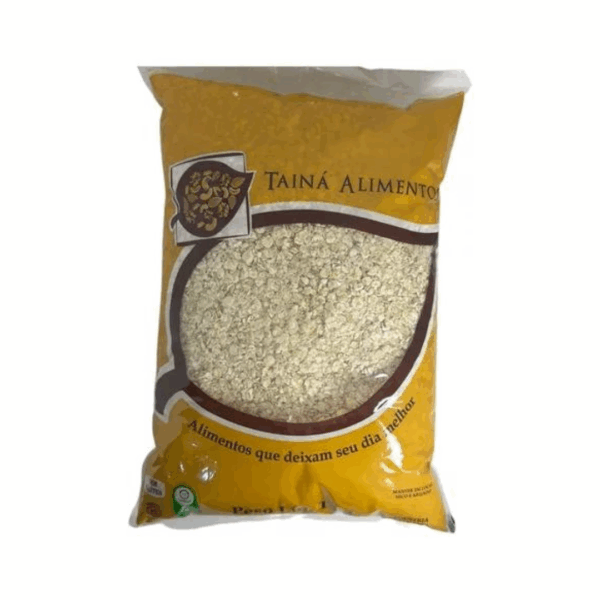 Aveia flocos médios Tainá 1kg