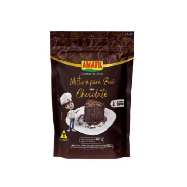 Mistura para bolo de chocolate Amafil 400g