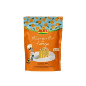 Mistura para bolo de laranja Amafil 400g