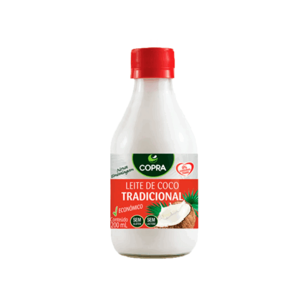 Leite de coco tradicional Copra 200ml
