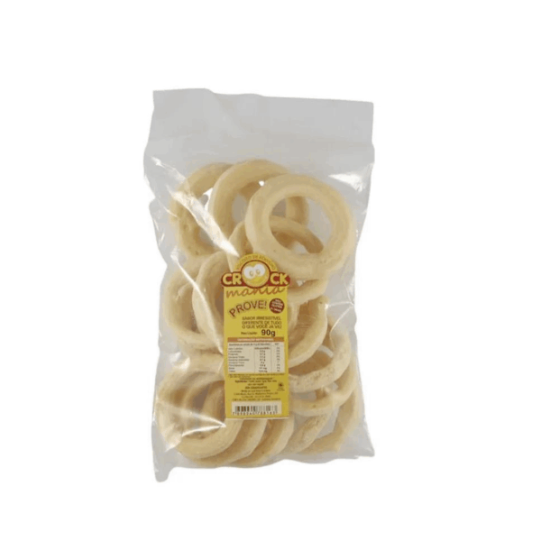 Biscoito de polvilho tradicional Crock Mania 80g