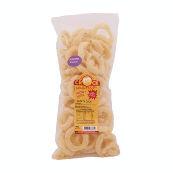 Biscoito de polvilho batata doce Crock Mania 80g