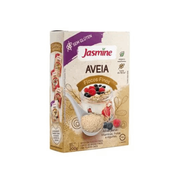 Aveia flocos finos Jasmine 200g