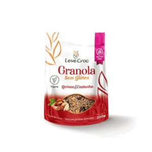 Granola quinoa e castanha Leve Crock 200g