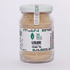 Gengibre orgânico Opn Brasil 70g