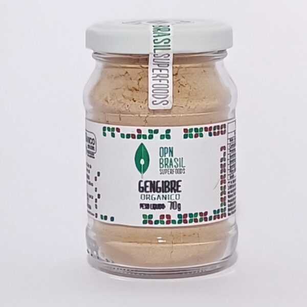 Gengibre orgânico Opn Brasil 70g