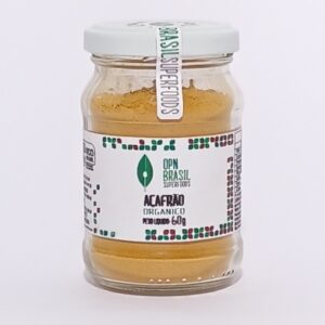 Açafrão orgânico Opn Brasil 60g