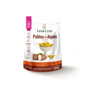 Palitos de aipim Leve Crock 120g