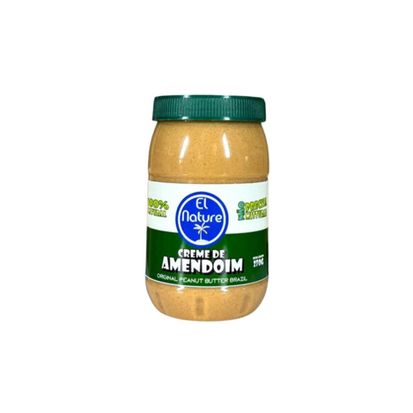 Creme de amendoim El Nature 270g