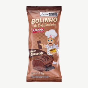 Bolinho sabor chocolate chef paulinho Aminna 35g