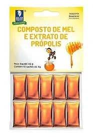 Composto de mel e própolis sachê Doctor Berger do Brasil 40g