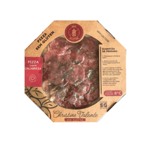 Pizza de calabresa congelada Christine Valente 300g