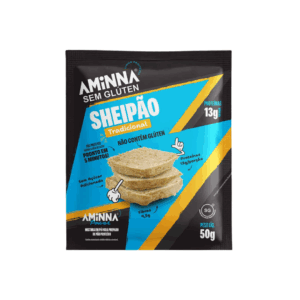 Mistura para pão proteico Sheipão tradicional Aminna 50g