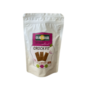 Snack de grão de bico sabor alho Grão Brasil 100g