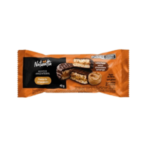 Biscoito de arroz recheado com pasta de amendoim zero  Naturatta 40g